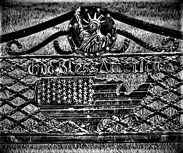 GOD BLESS AMERICA B W by Rob Hans GOD BLESS AMERICA B W by Rob Hans